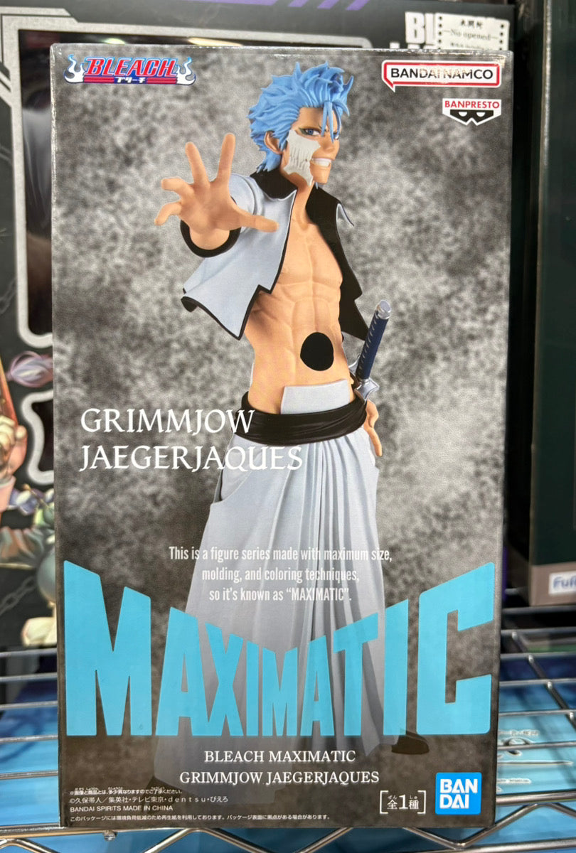 BLEACH MAXIMATIC Grimmjow Jaegerjaques Figure / BLEACH MAXIMATIC GRIMMJOW JAEGERJAQUES グリムジョー