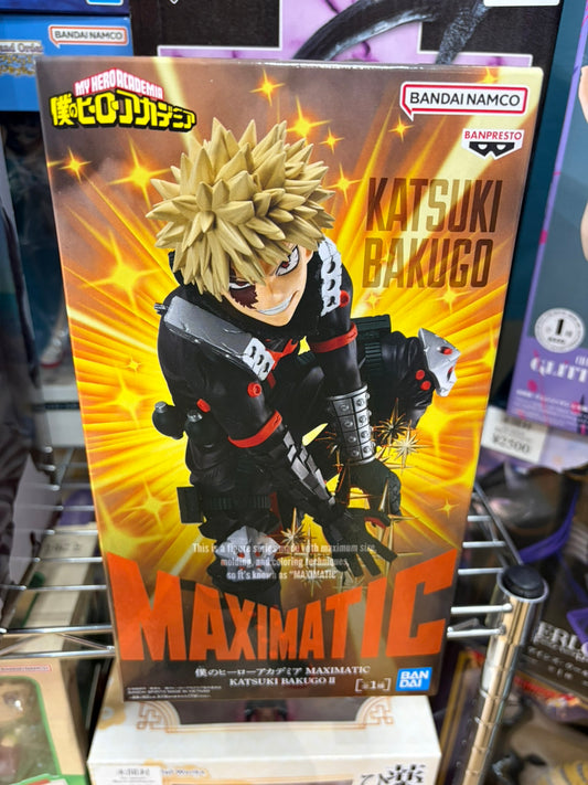 My Hero Academia - Katsuki Bakugo II Maximatic Figure / 僕のヒーローアカデミア 爆豪勝己 maximatic Ⅱ