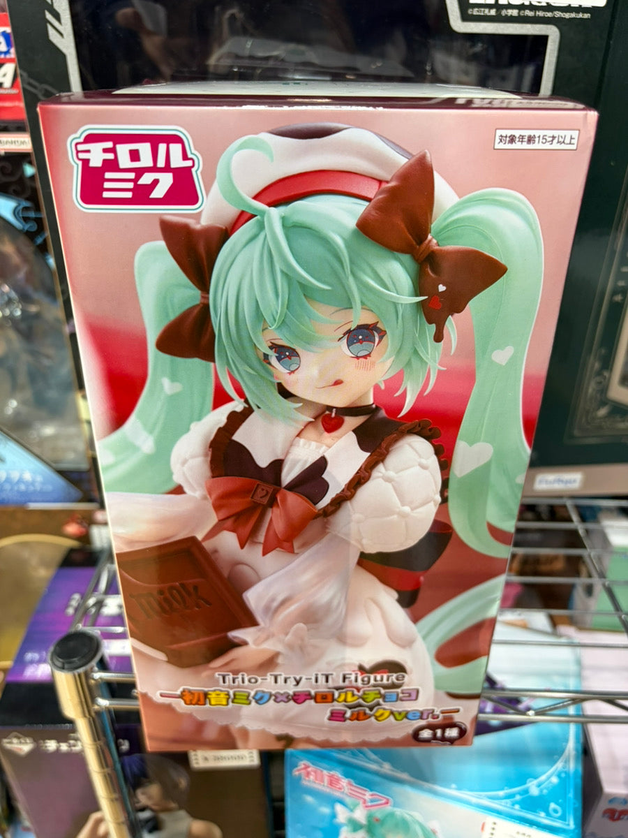 Hatsune Miku Trio-Try-iT Figure - Tirol Choco Milk ver / Trio-Try-iT Figure 初音ミク×チロルチョコ ミルクver フィギュア