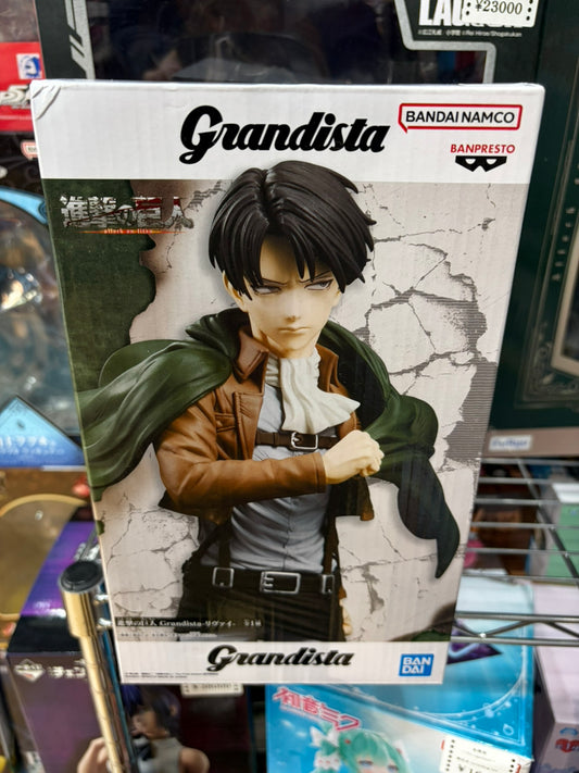 Attack on Titan Levi Grandista Figure / 進撃の巨人 Grandista リヴァイ フィギュア