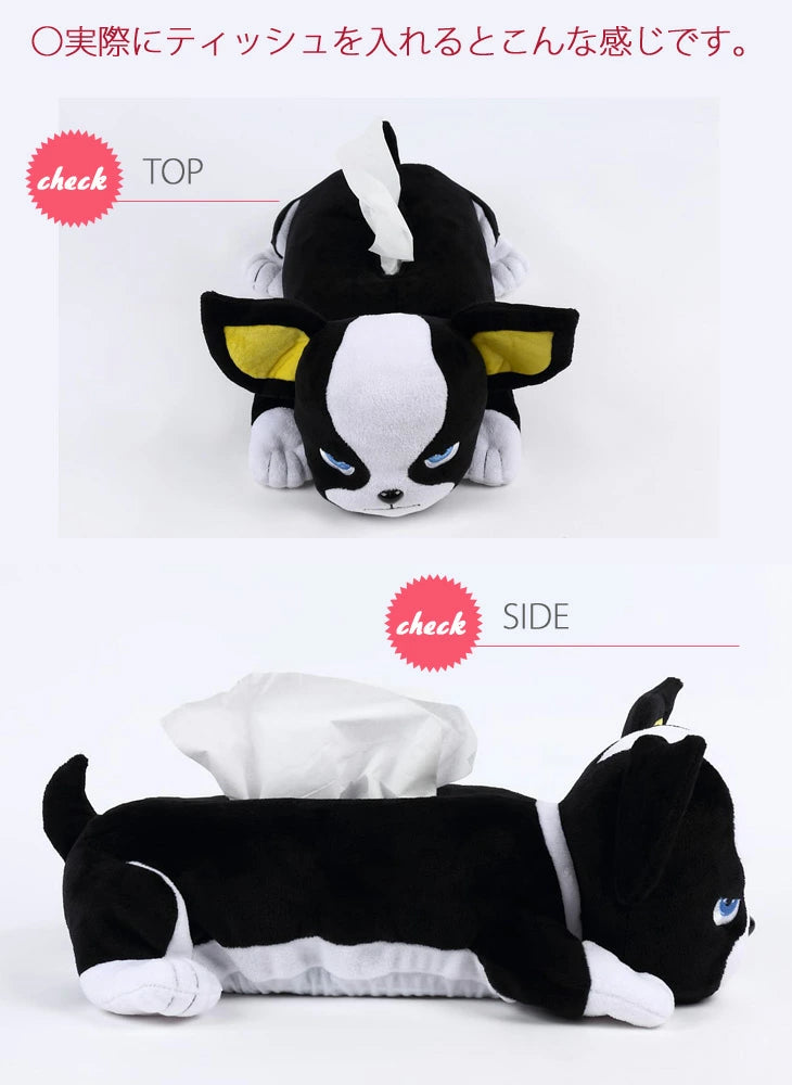 Bandai JoJo's Bizarre Adventure Iggy Plash Tissue Case / イギーティッシュカバー